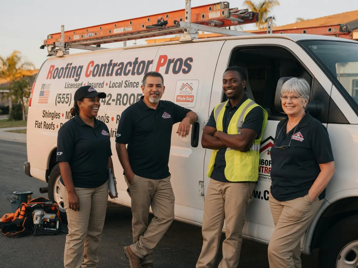Local Roofing Contractors company in Hollandale, WI